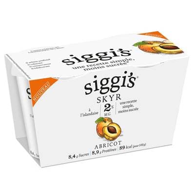 Siggi's Skyr abricot, 2x140g
