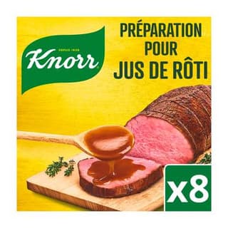 Knorr Jus de rôti - 8 Cubes, 8x9g