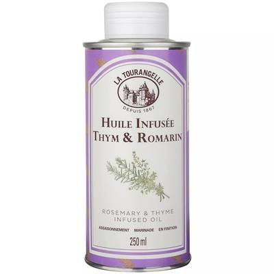 La Tourangelle - Huile de Colza Infusée Thym et Romarin