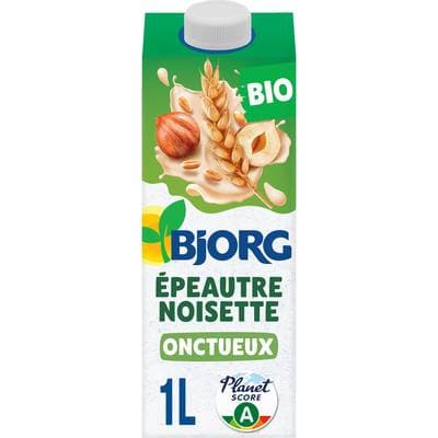 Bjorg Épeautre Noisette Onctueux Boisson Végétale Bio, 1l