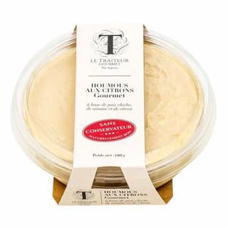 Le Traiteur Gourmet Houmous aux citrons gourmet, 180g