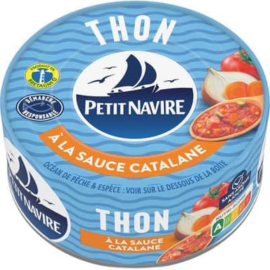 Petit Navire Thon à la Sauce Catalane, 140g