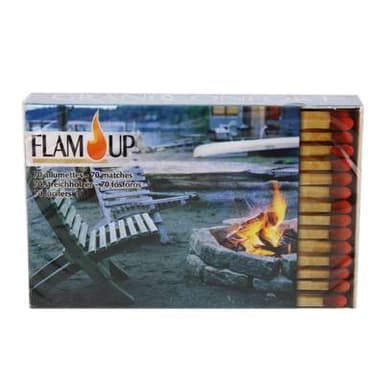 Flam'Up Allumettes grand confort 10 cm, 70 allumettes