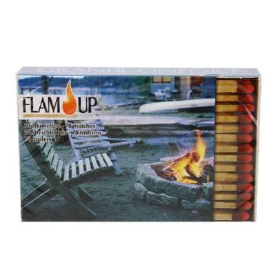 Flam'Up Allumettes grand confort 10 cm, 70 allumettes