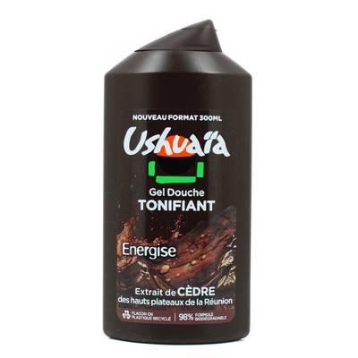 Ushuaïa -  Gel Douche Tonifiant  Extrait de Cèdre des Hauts Plateaux de la Réunion