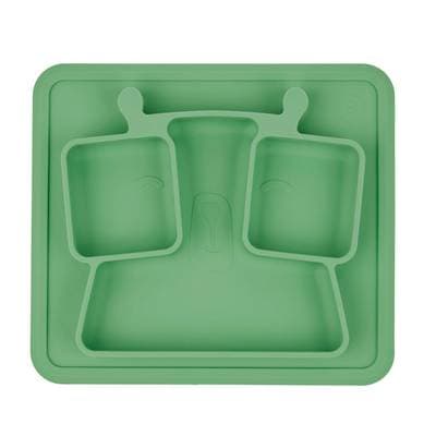 Badabulle Assiette à compartiments antidérapante