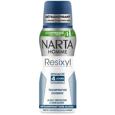 Narta Déodorant Compressé pour Homme Resixyl Détranspirant 4 Jours, 100ml