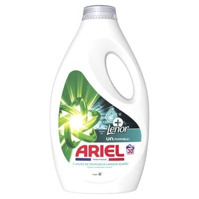 Ariel Lessive liquide Touch Of Lenor Unstoppables, 1,35L