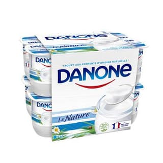 Danone Yaourt nature, 12x125g