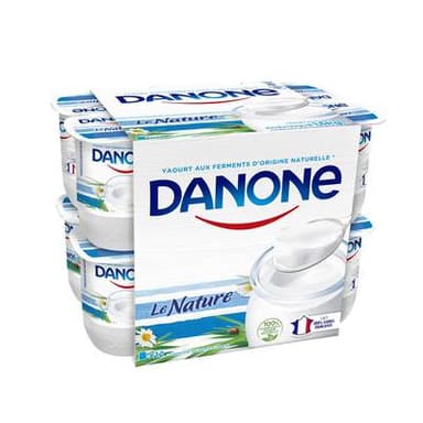 Danone Yaourt nature, 12x125g