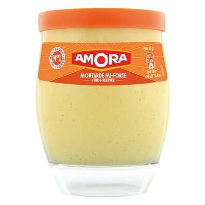 3250546095238 - Amora - Moutarde mi-forte fine et relevée