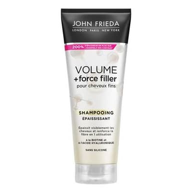 John Frieda Shampooing Epaississant Volume + Force Filler, 200ml