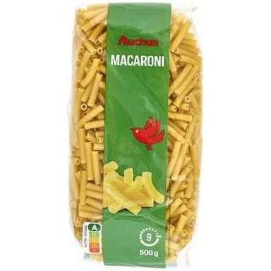 Auchan Pâtes Macaroni, 500g