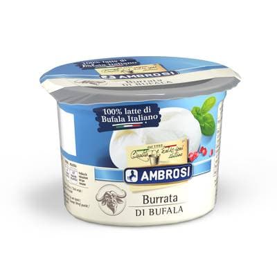 Ambrosi Burrata Di Bufala, 125g