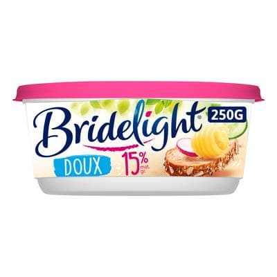 Bridelight Beurre allégé Doux 15%mg, 250g