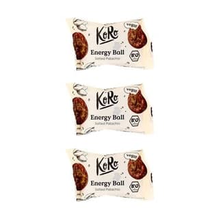 Koro Energy Ball à la pistache salée bio, Lot de 3x30g
