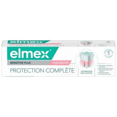 Elmex Dentifrice Sensitive Plus Protection Complète, 75ml