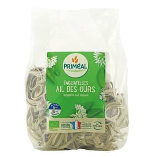 Priméal Tagliatelles bio à l'Ail des Ours, 250g
