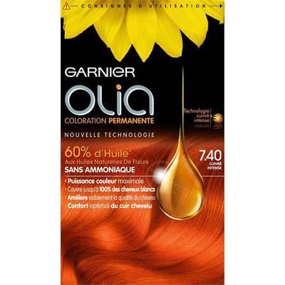 3600541337138 - Garnier - Olia - Coloration cheveux Cuivre intense 7.40