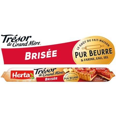 Herta Pâte Brisée Pur Beurre Trésor de Grand Mère, 280g