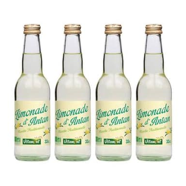 Vitamont Limonade bio d'Antan, Lot de 4x33cl