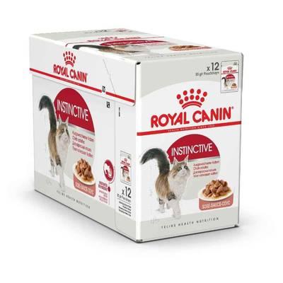 9003579308738 - Royal Canin - Sachets en Sauce Instinctive Instinctivement préféré pour Chat Adulte