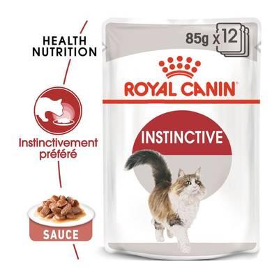 9003579308738 - Royal Canin - Sachets en Sauce Instinctive Instinctivement préféré pour Chat Adulte