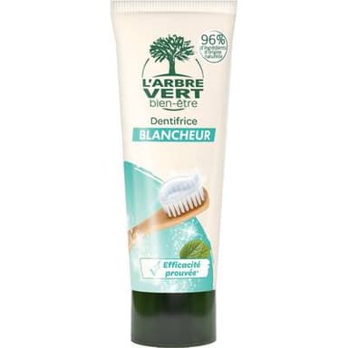L'Arbre Vert Bien-Etre Dentifrice blancheur au bicarbonate de soude, 75ml