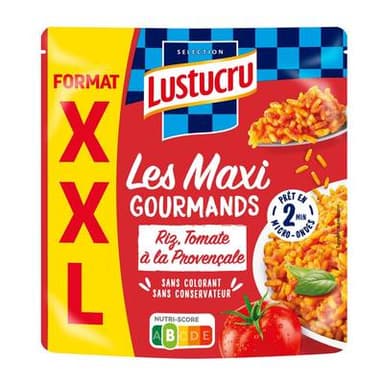 Lustucru Riz Express Tomate à la provençale Micro-ondes, 320g