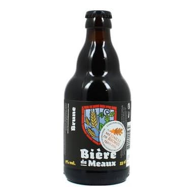Brasserie de Meaux Bière Brune 9°, 33cl