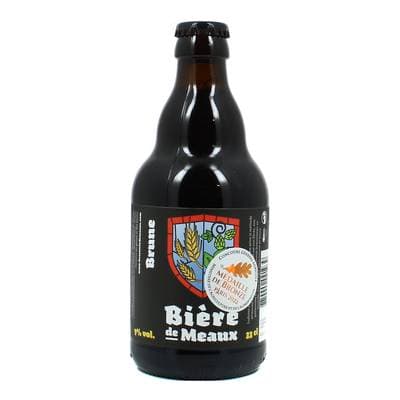 Brasserie de Meaux Bière Brune 9°, 33cl