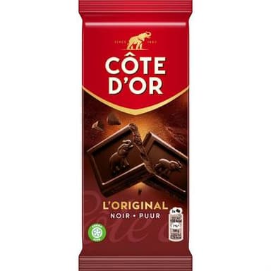 Côte d'Or Chocolat noir, la tablette de 100g