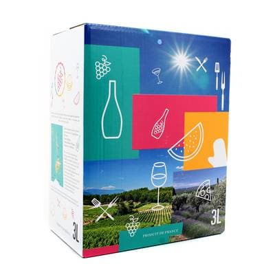 Grignan-Les-Adhemar blanc AOP Rousseterre 12.5°, Bag in box 3L