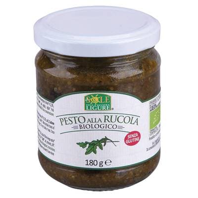 Il Sole della riviera Ligure Pesto bio de roquette à l'huile d'olive vierge extra, 180g