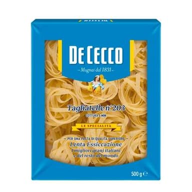 De Cecco Pâtes Tagliatelle N°203 Premium, 500g