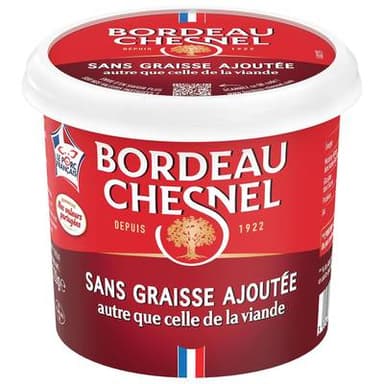 Bordeau Chesnel Rillettes Pur Porc Sans Graisse Ajoutée, 220g