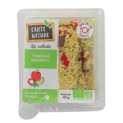 Carte Nature Taboulé Oriental Nature, Bio, 160g