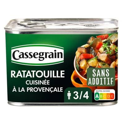 Cassegrain Ratatouille cuisinée à la provençale, 660g