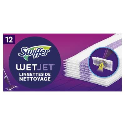 Swiffer Lingettes Multi-Surfaces Wet Jet, 12 lingettes