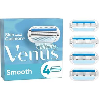 Gillette Venus Lame rasoir Smooth, 4 lames