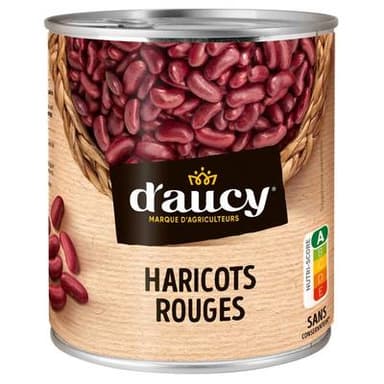 D'aucy Haricots Rouges, 500g
