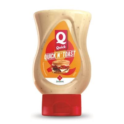 Lesieur Sauce Quick NToast en flacon souple Squeeze Top Down, 220g