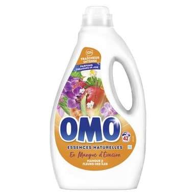 Omo Lessive liquide à la Mangue et Fleur des Iles, 1,764L