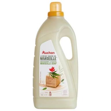Auchan Lessive liquide Savon de Marseille, 2,97L