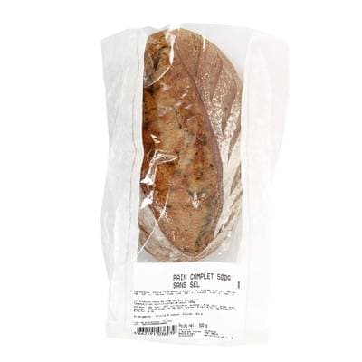 3662191036939 - Patibio - Pain complet sans sel BIO