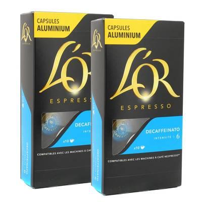 L'or Espresso - Café Décaffeinato intensité 6