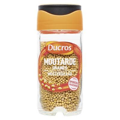 Ducros Graines de moutarde, 48g