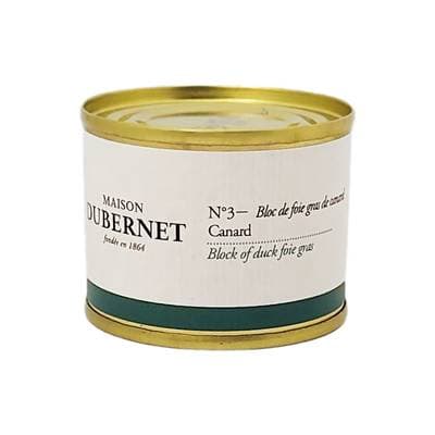 Maison Dubernet Bloc de Foie Gras de Canard du Sud Ouest, 70g
