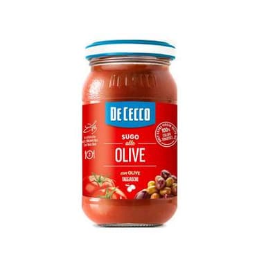De Cecco Sauce Tomate aux Olives, 200g