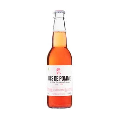 Fils de Pomme Cidre rosé bio Cuvée La Coquette 3.9°, 33cl